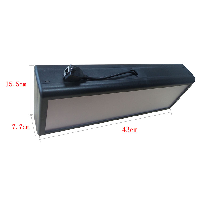 Horloge locale PoE NTP double face à LED 4