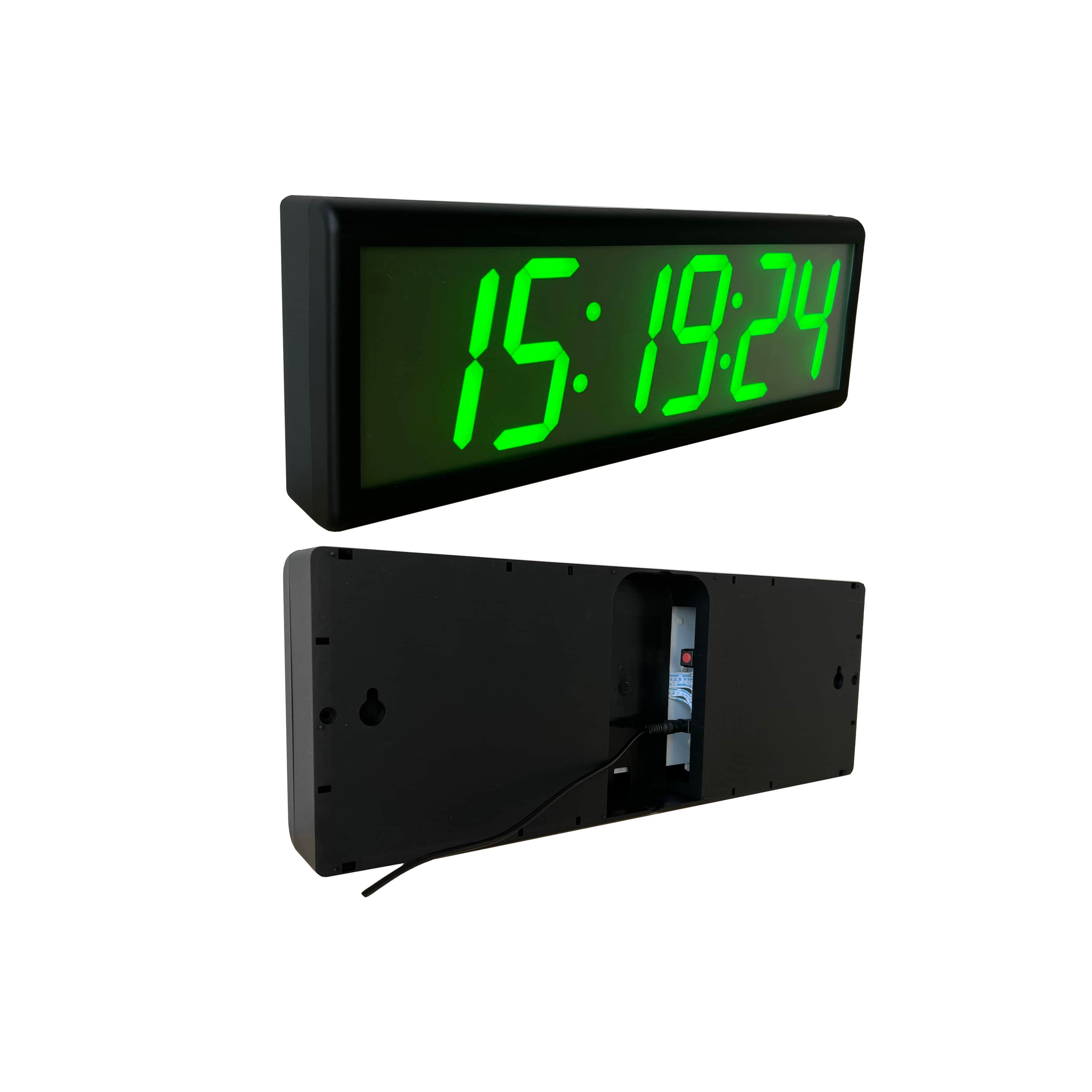 HH:MM:SS Format WiFi LED Wall Clock