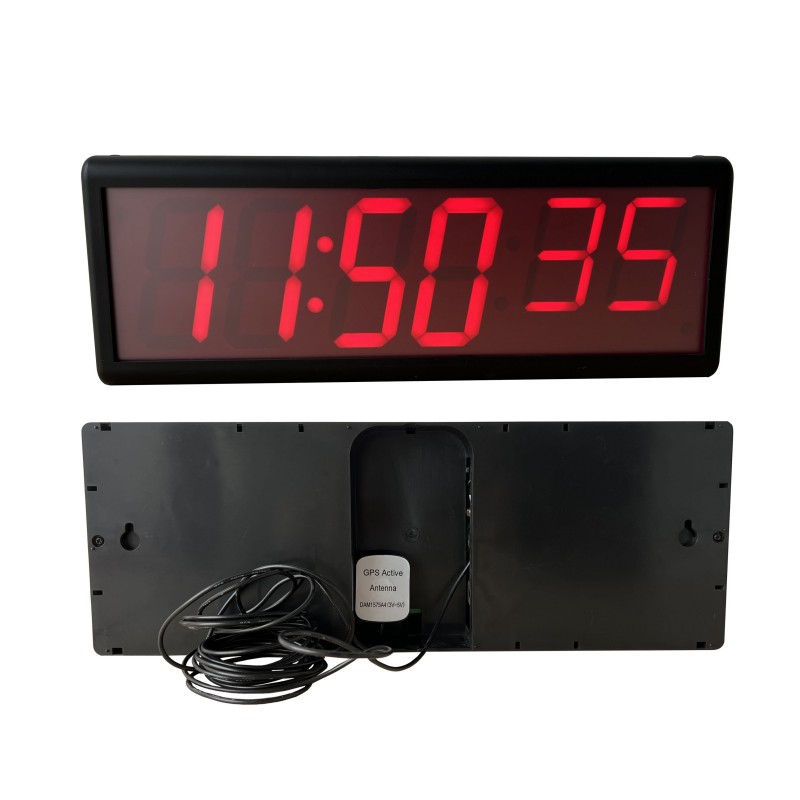 Single-sided GPS based clock system