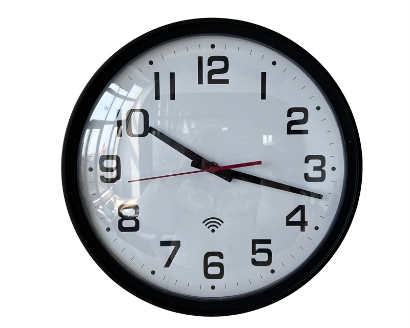 13.7 inch Black WiFi Analog Clock
